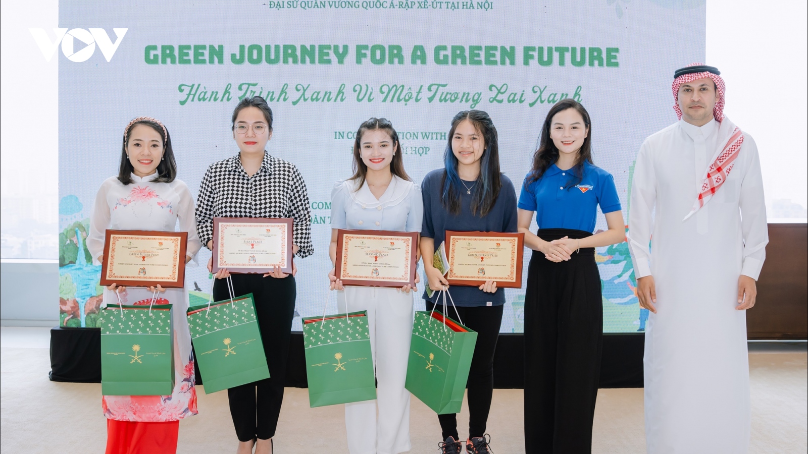 Saudi Arabia trao giải tôn vinh ý tưởng bảo vệ môi trường tại Việt Nam